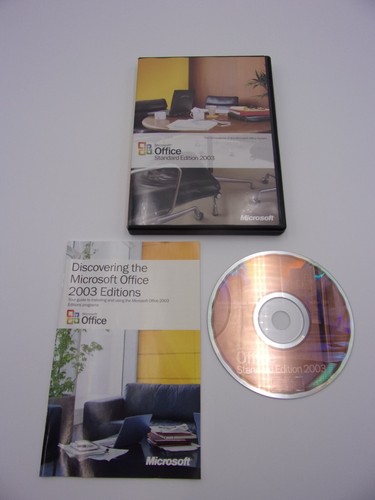 Microsoft office 2003 standard - microsoft,
